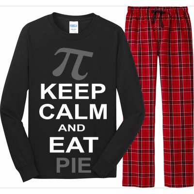 Keep Calm And Eat Pie Long Sleeve Pajama Set