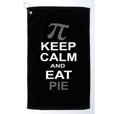 Keep Calm And Eat Pie Golf Towel