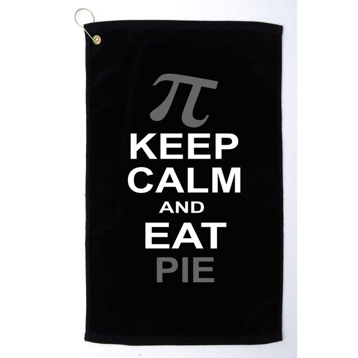 Keep Calm And Eat Pie Golf Towel