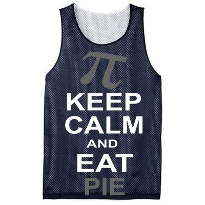 Keep Calm And Eat Pie Mesh Reversible Basketball Jersey Tank