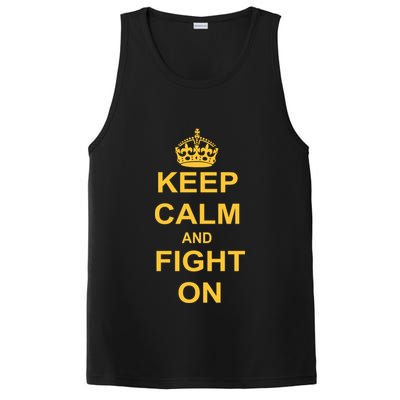 Keep Calm And Fight On PosiCharge Competitor Tank