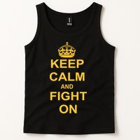 Keep Calm And Fight On Tank Top