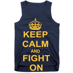 Keep Calm And Fight On Tank Top