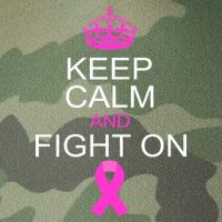 Keep Calm And Fight On Support Legacy Tie Dye Trucker Hat