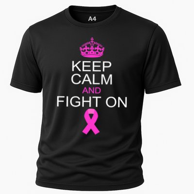 Keep Calm And Fight On Support Performance Shirt
