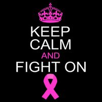 Keep Calm And Fight On Support Impact Tech Backpack