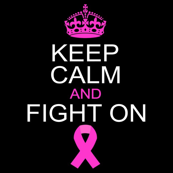 Keep Calm And Fight On Support Impact Tech Backpack