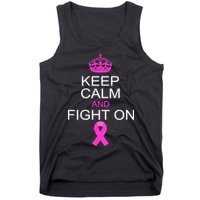 Keep Calm And Fight On Support Tank Top