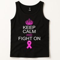 Keep Calm And Fight On Support Tank Top