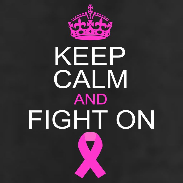 Keep Calm And Fight On Support Golf Towel