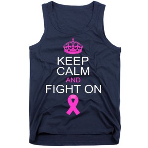 Keep Calm And Fight On Support Tank Top