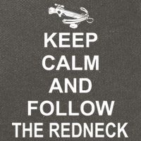 Keep Calm and Follow The Redneck Cotton Canvas Backpack