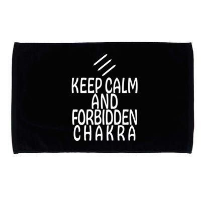 Keep Calm And Forbidden Chakra Monk FF14 Microfiber Hand Towel