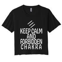 Keep Calm And Forbidden Chakra Monk FF14 Crop Top