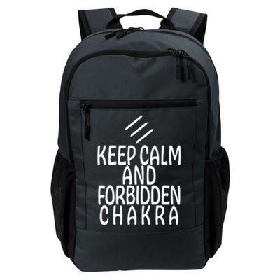 Keep Calm And Forbidden Chakra Monk FF14 Daily Commute Backpack