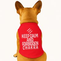Keep Calm And Forbidden Chakra Monk FF14 Doggie Tank