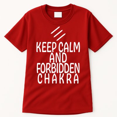 Keep Calm And Forbidden Chakra Monk FF14 Tall T-Shirt