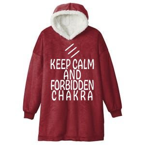 Keep Calm And Forbidden Chakra Monk FF14 Hooded Wearable Blanket