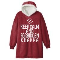 Keep Calm And Forbidden Chakra Monk FF14 Hooded Wearable Blanket