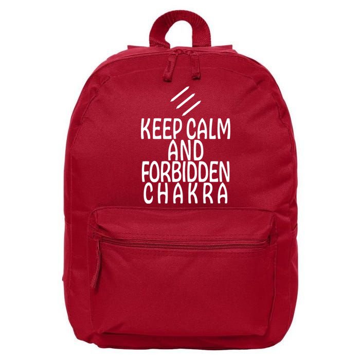 Keep Calm And Forbidden Chakra Monk FF14 16 in Basic Backpack