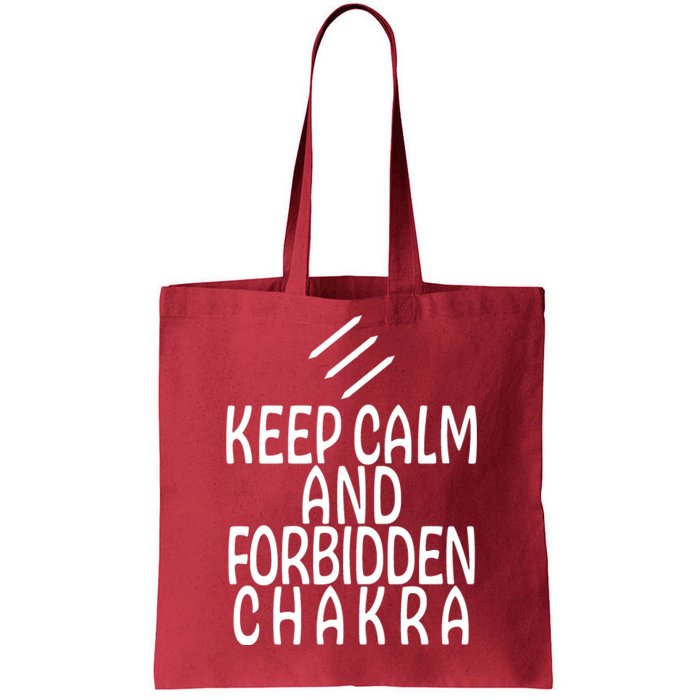 Keep Calm And Forbidden Chakra Monk FF14 Tote Bag