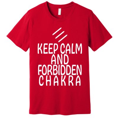 Keep Calm And Forbidden Chakra Monk FF14 Premium T-Shirt