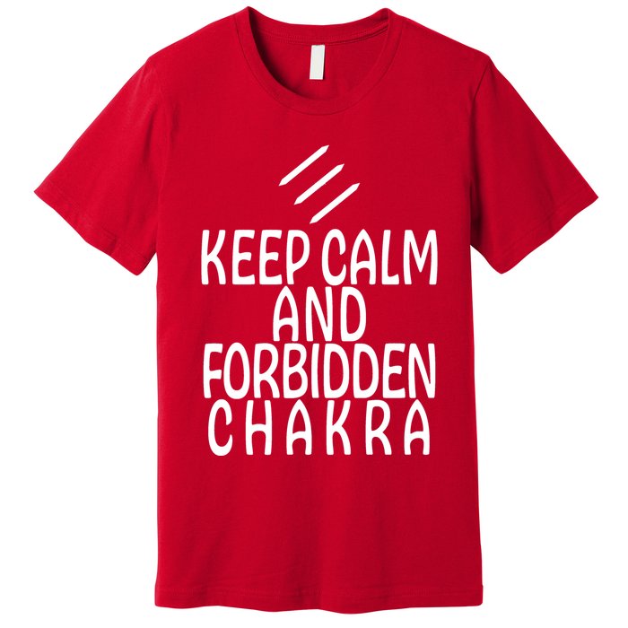 Keep Calm And Forbidden Chakra Monk FF14 Premium T-Shirt