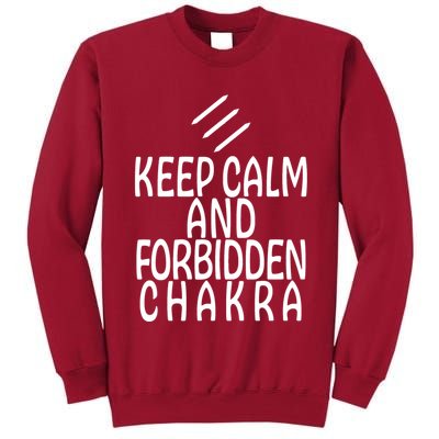 Keep Calm And Forbidden Chakra Monk FF14 Tall Sweatshirt
