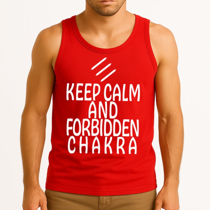 Keep Calm And Forbidden Chakra Monk FF14 Tank Top