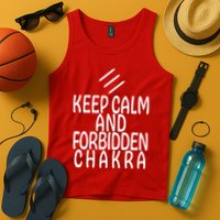 Keep Calm And Forbidden Chakra Monk FF14 Tank Top
