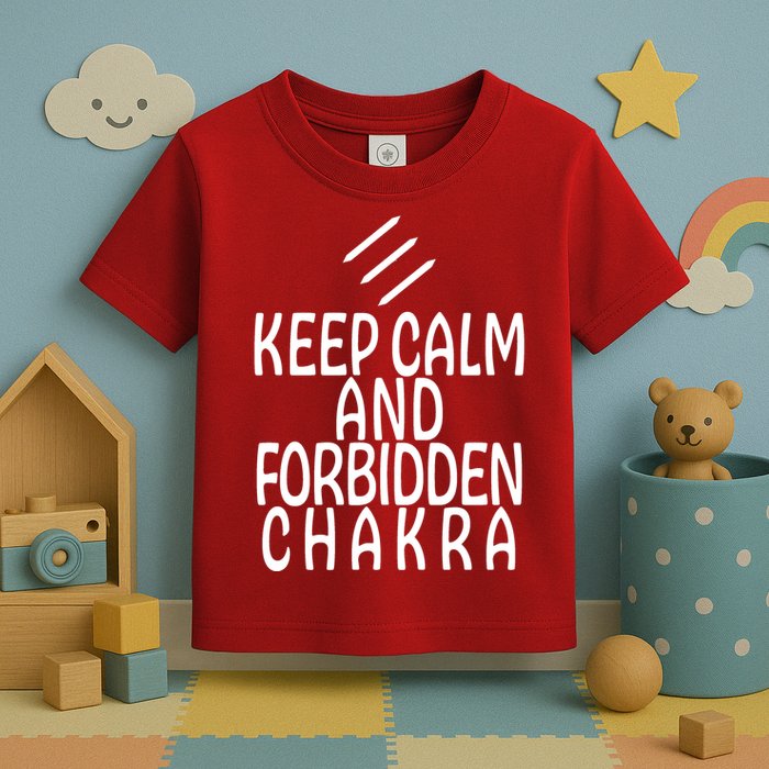 Keep Calm And Forbidden Chakra Monk FF14 Toddler T-Shirt