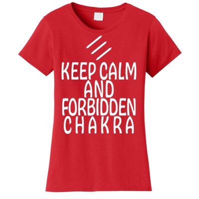 Keep Calm And Forbidden Chakra Monk FF14 Women's T-Shirt