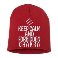 Keep Calm And Forbidden Chakra Monk FF14 Short Acrylic Beanie