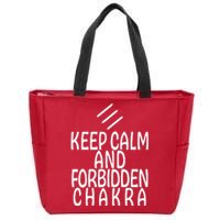 Keep Calm And Forbidden Chakra Monk FF14 Zip Tote Bag