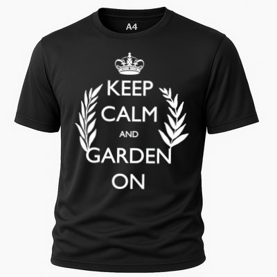 Keep Calm And Garden On Performance Shirt