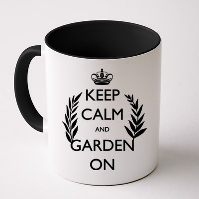 Keep Calm And Garden On Mug