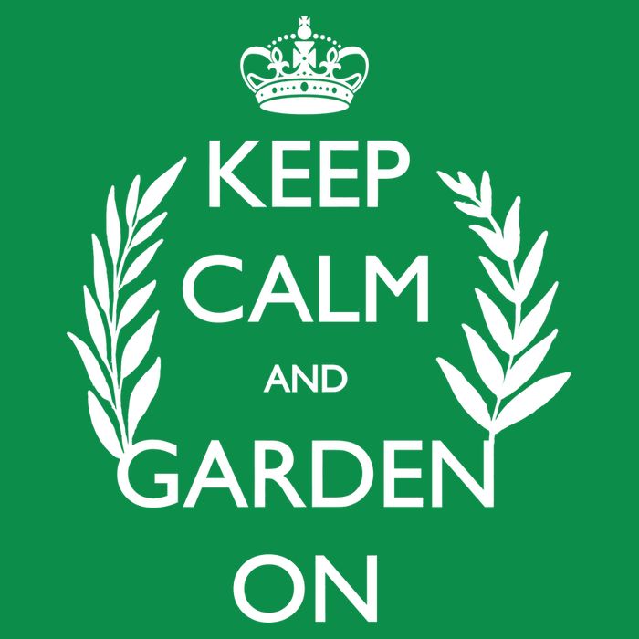 Keep Calm And Garden On Hoodie