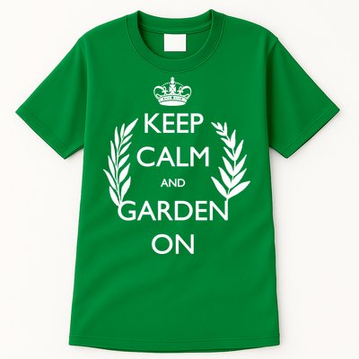 Keep Calm And Garden On Tall T-Shirt