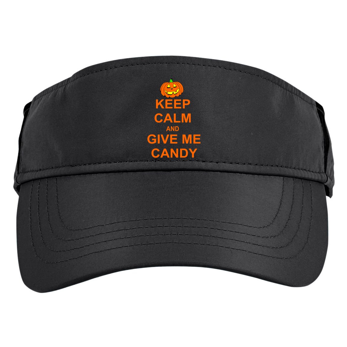 Keep Calm and Give Me Candy Adult Drive Performance Visor