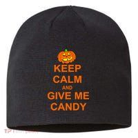 Keep Calm and Give Me Candy Sustainable Beanie