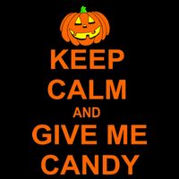 Keep Calm and Give Me Candy Wool Snapback Cap