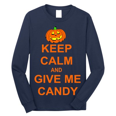 Keep Calm and Give Me Candy Long Sleeve Shirt