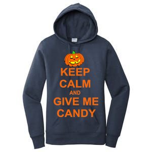 Keep Calm and Give Me Candy Women's Pullover Hoodie