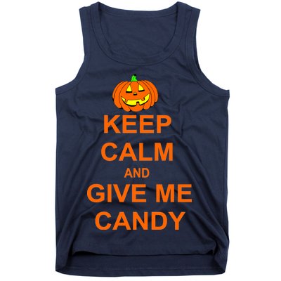 Keep Calm and Give Me Candy Tank Top