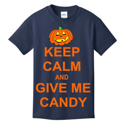 Keep Calm and Give Me Candy Kids T-Shirt