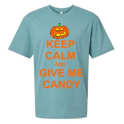 Keep Calm and Give Me Candy Sueded Cloud Jersey T-Shirt