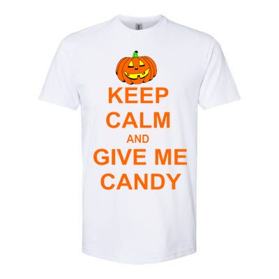 Keep Calm and Give Me Candy Softstyle® CVC T-Shirt