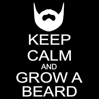 Keep Calm and Grow a Beard T-Shirt