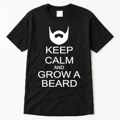 Keep Calm and Grow a Beard Tall T-Shirt