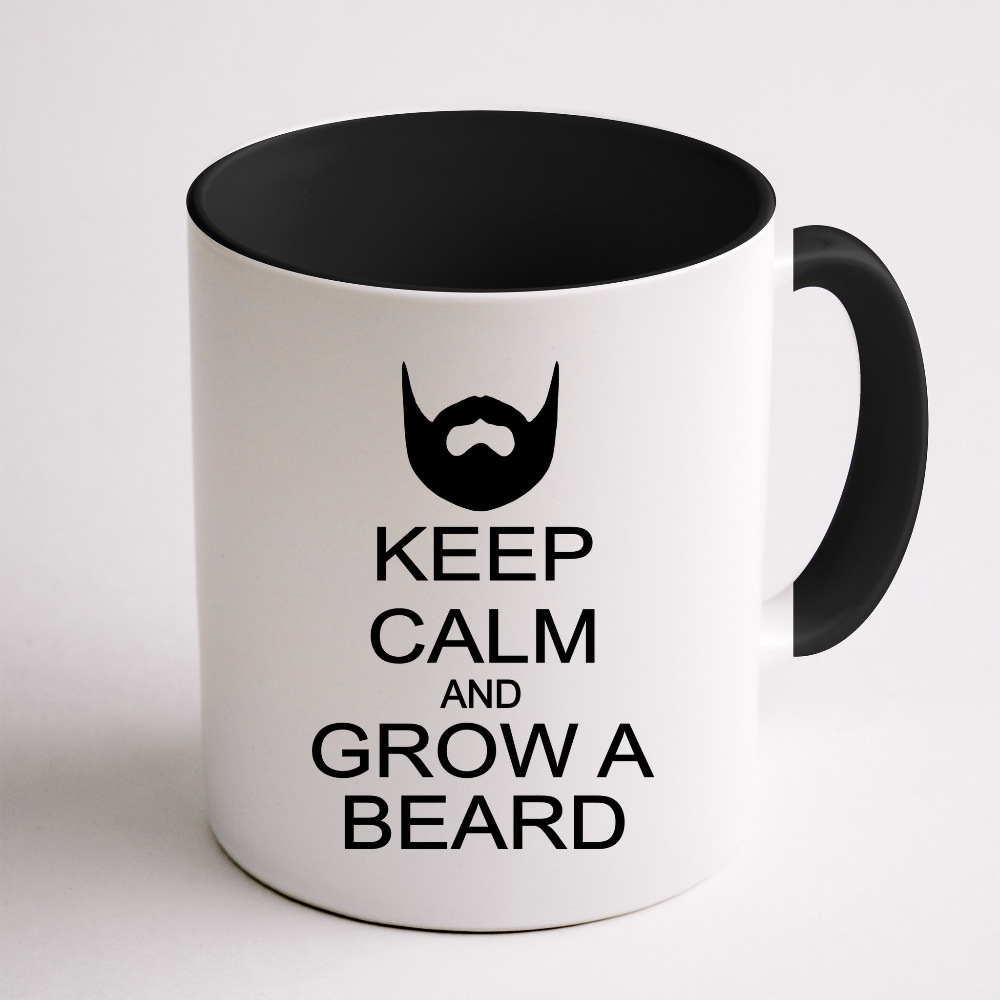 Keep Calm and Grow a Beard Mug